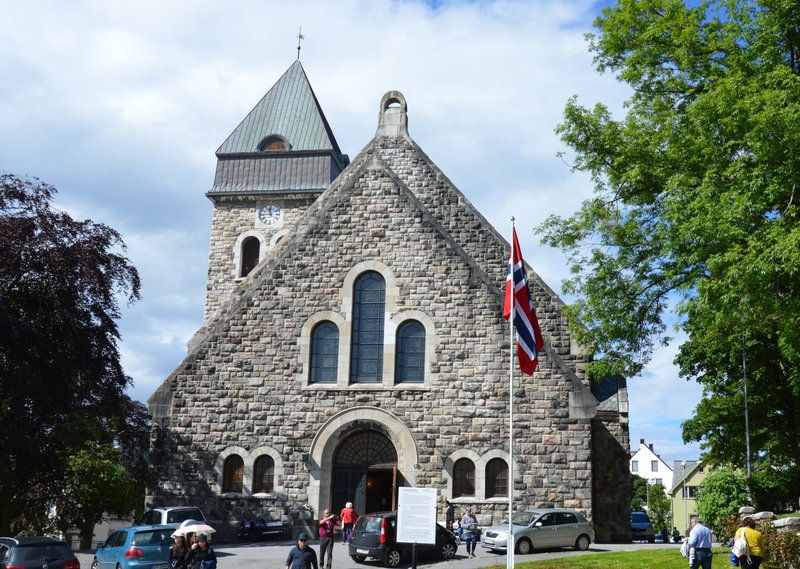 Ålesund Church Art Nouveau portal