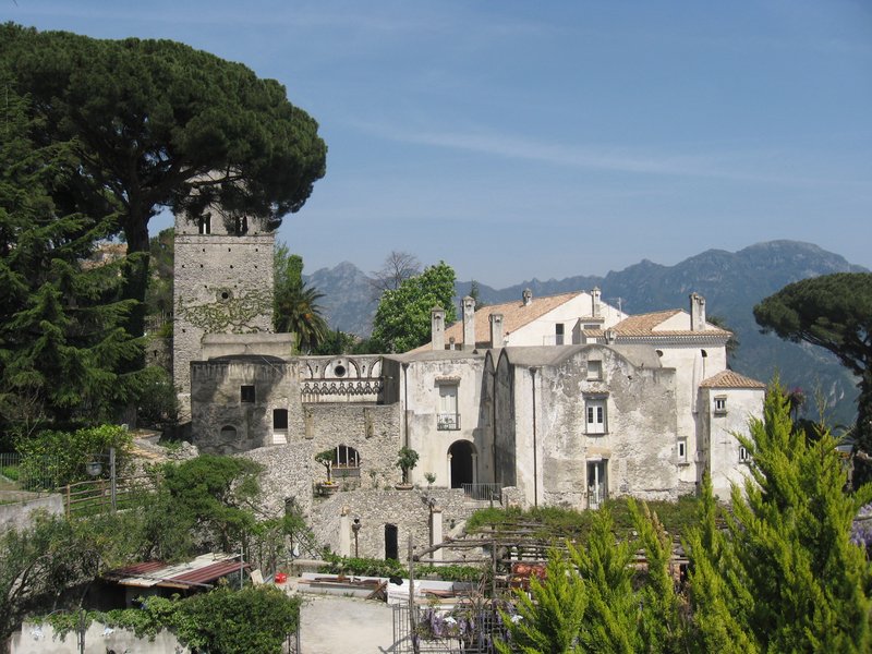 Villa Rufolo terraced gardens