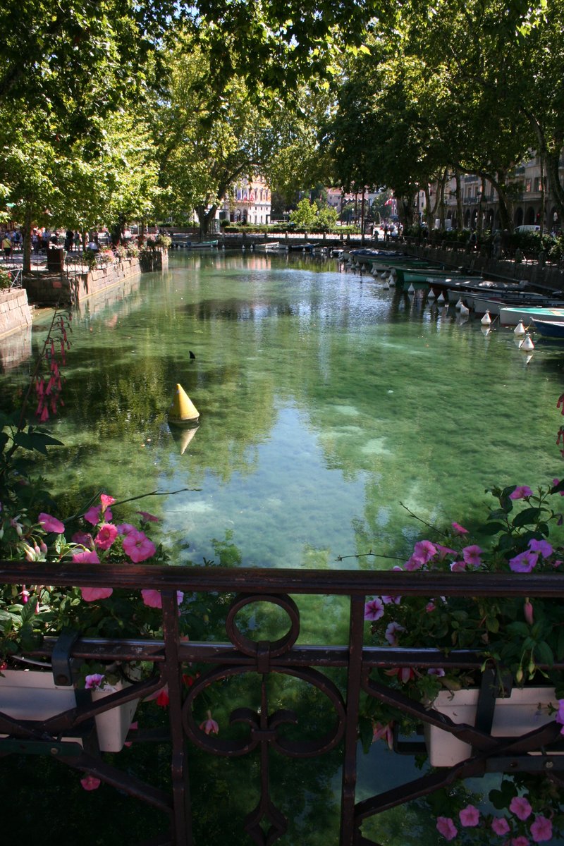 Lake Annecy from the Pont des Amours