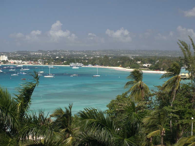 Carlisle Bay — turquoise waters and anchorage, Barbados