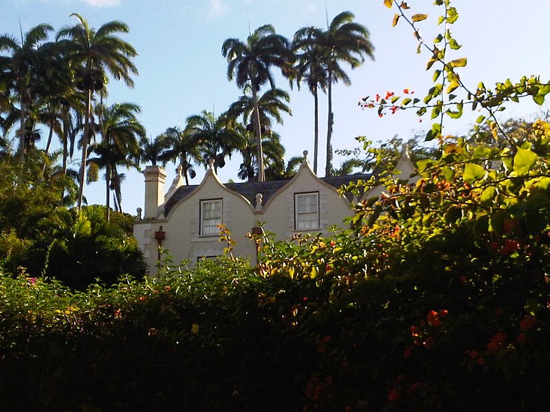 St Nicholas Abbey — Jacobean great house facade, Barbados