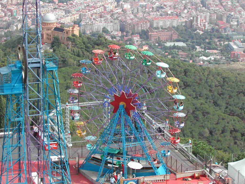 Parc d'Atraccions Tibidabo Ferris wheel