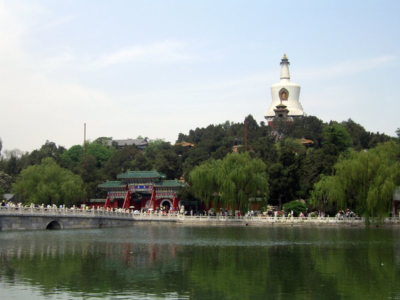 Beihai Park and the White Dagoba