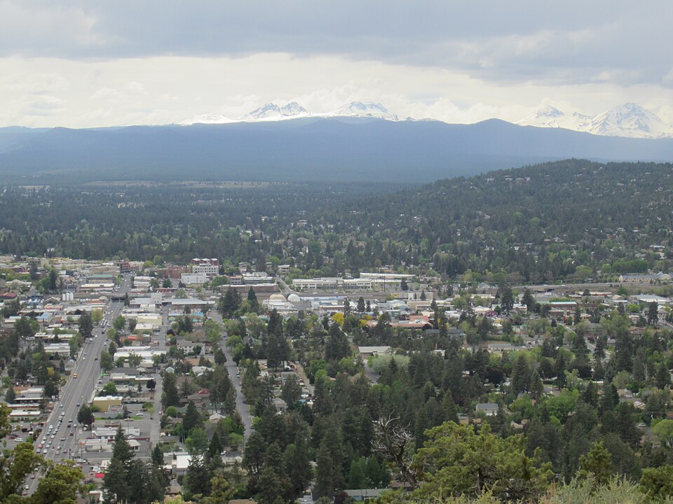View from Pilot Butte State Scenic Viewpoint