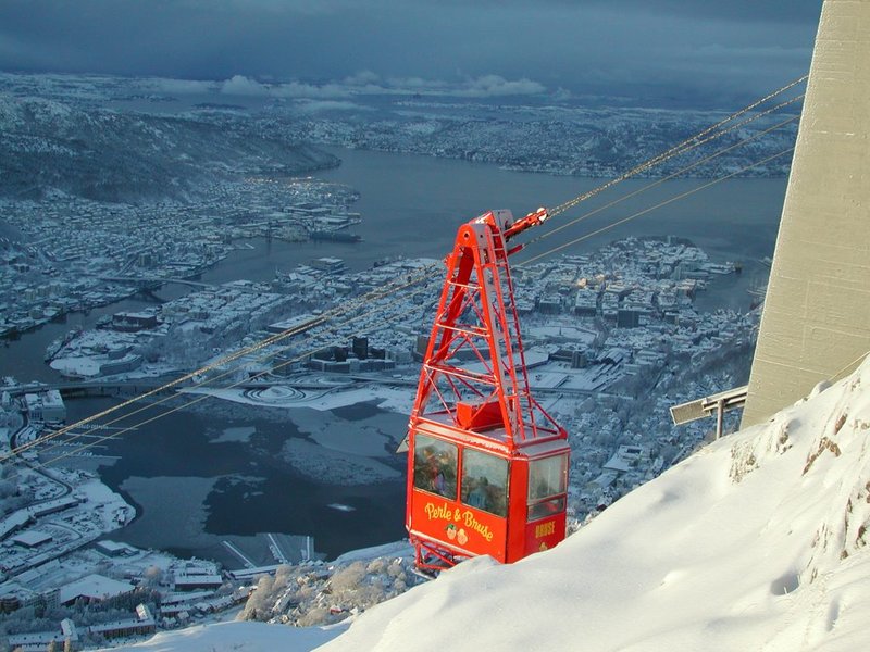 Ulriken cable car Bergen