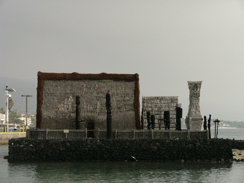 Ahu'ena Heiau at Kamakahonu, Kailua-Kona, Hawaiʻi Island