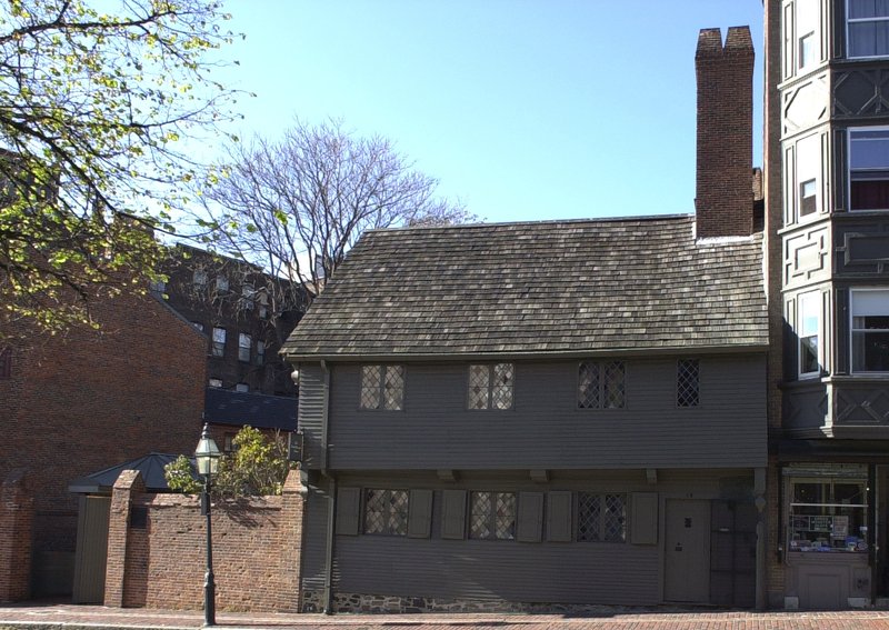Paul Revere House, North End, Boston