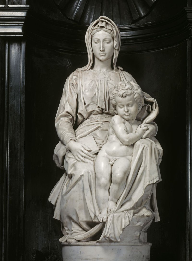 Madonna and Child by Michelangelo