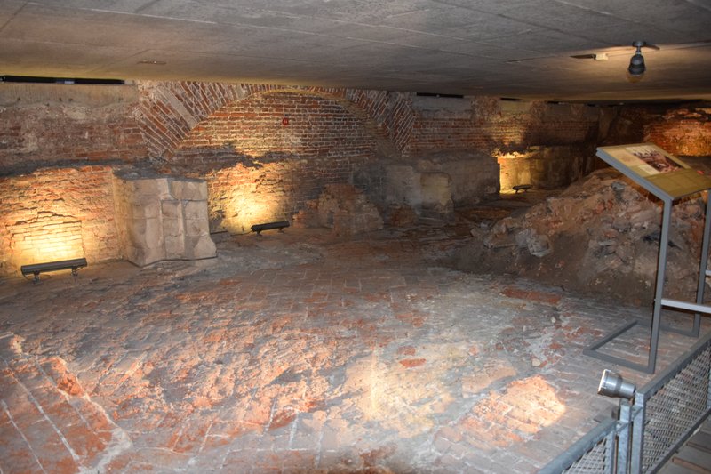 Coudenberg Palace underground remains
