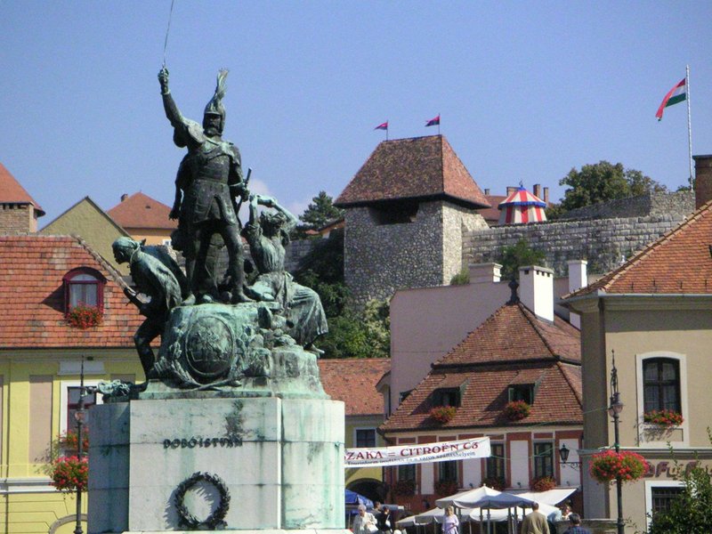 Dobó Square Eger Hungary