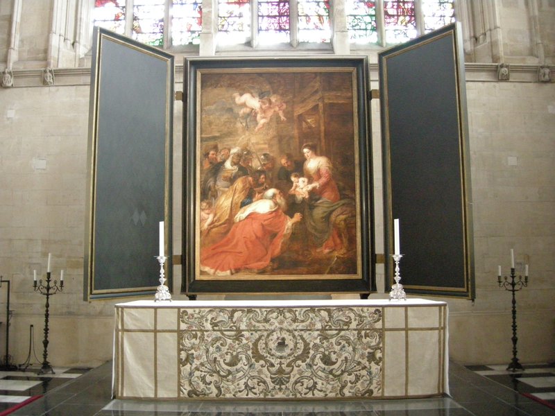 King's College Chapel interior