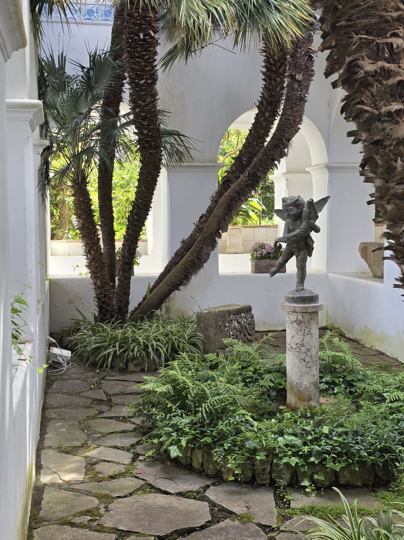 Villa San Michele gardens and loggia, Anacapri