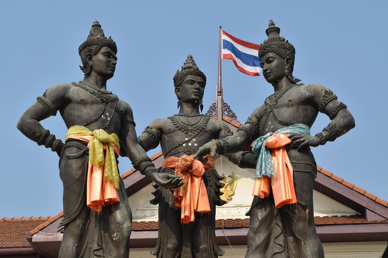 Three Kings Monument Chiang Mai