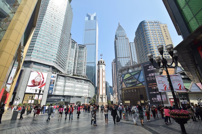 Jiefangbei Liberation Monument, Yuzhong, Chongqing