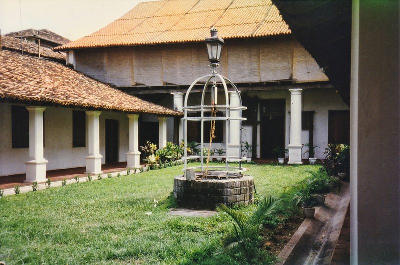 Colombo Dutch Museum colonial courtyard Pettah