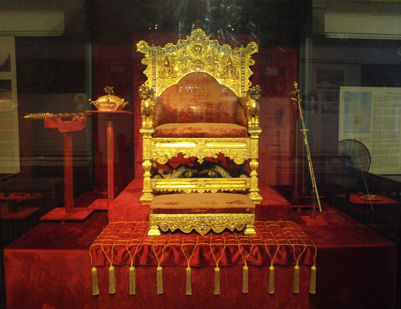 Throne of the Kandyan Kings Colombo National Museum Sri Lanka