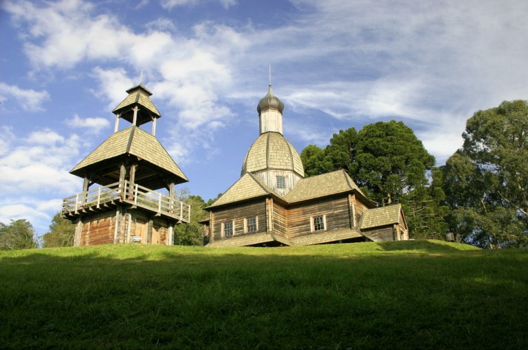 Ukrainian Memorial chapel at Parque Tingui, Curitiba