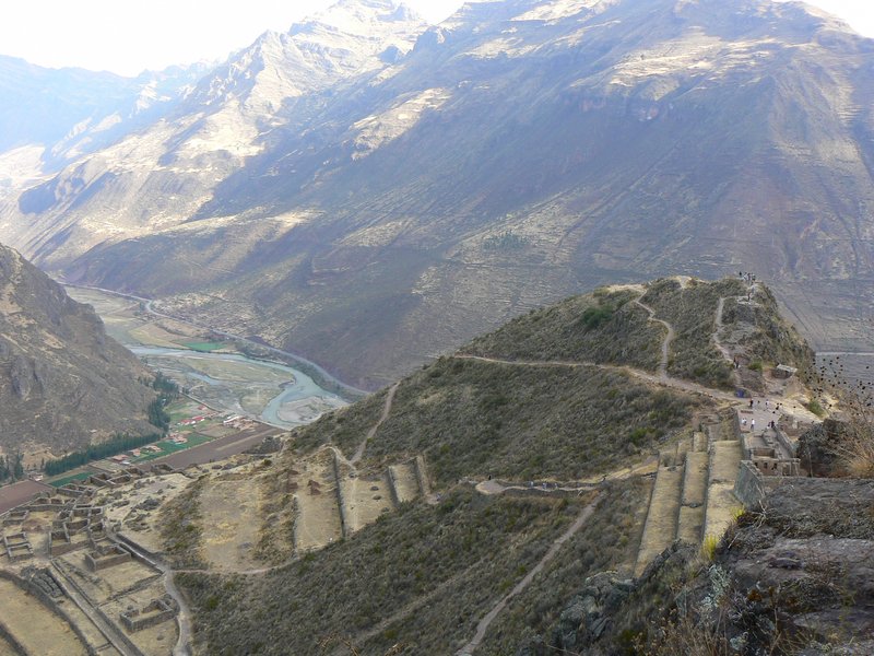 Pisac Inca citadel, Sacred Valley, Peru