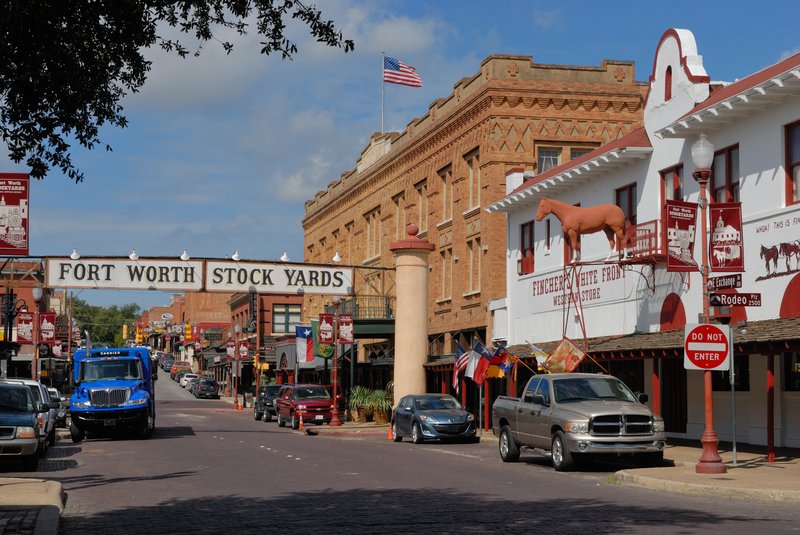 Fort Worth Stockyards, Exchange Avenue, Fort Worth