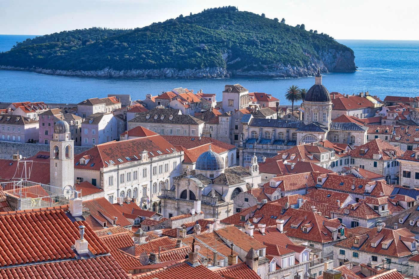 Baroque facade of Dubrovnik Cathedral