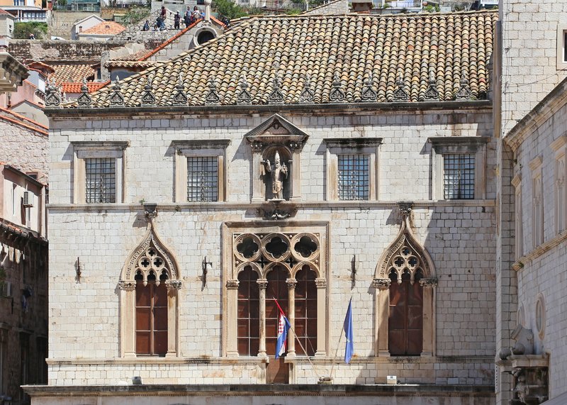 Sponza Palace on Luza Square