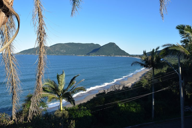 View of Praia da Armação from Mirante do Morro das Pedras