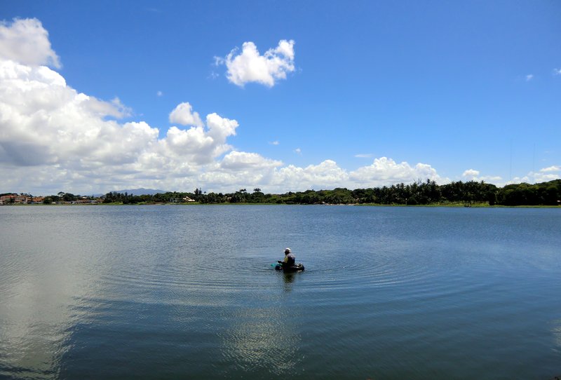 Lagoa de Messejana urban lake park in Fortaleza