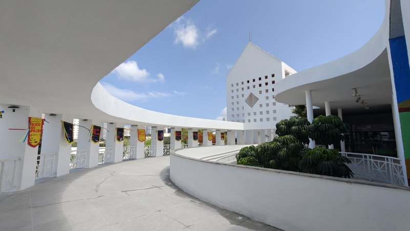Dragão do Mar Center of Art and Culture Fortaleza aerial view
