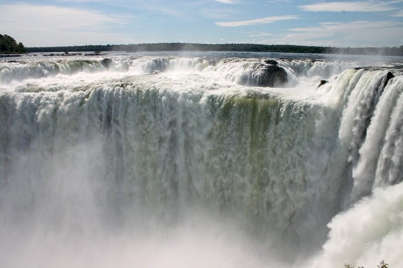 Garganta del Diablo — Devil's Throat horseshoe canyon at Iguazu Falls, Argentina