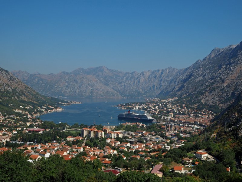 Bay of Kotor from the water