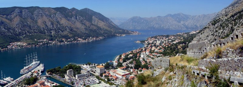 View from Kotor City Walls