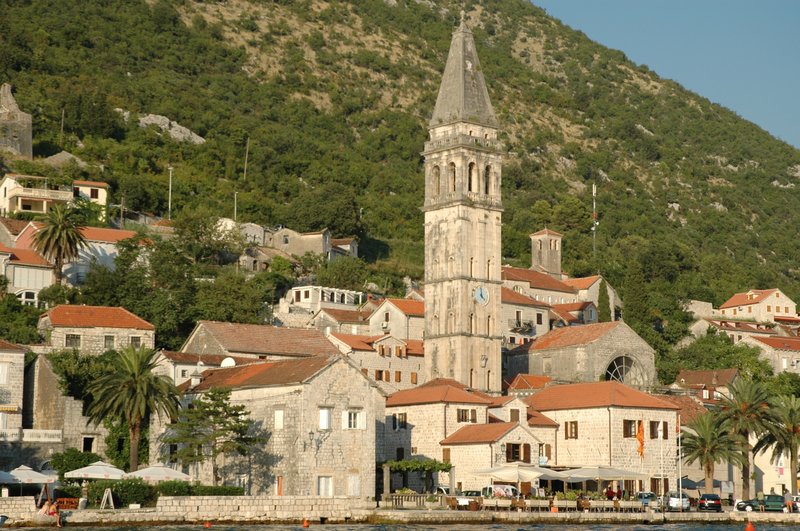 Perast waterfront, Bay of Kotor