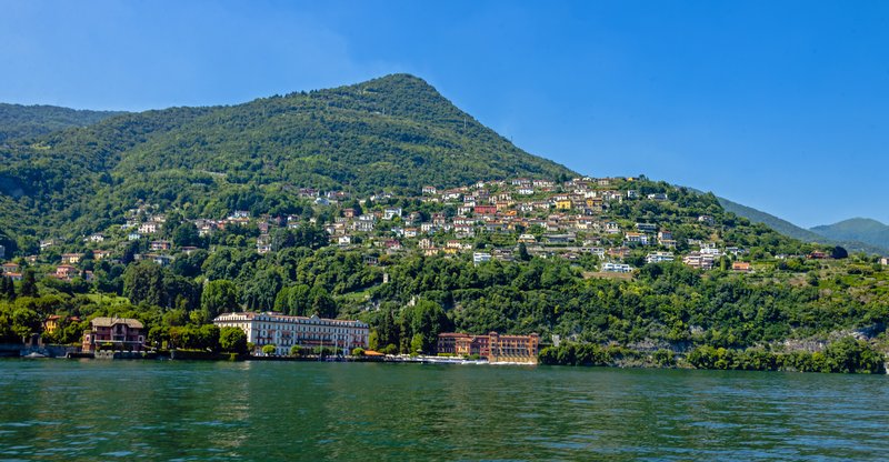 Cernobbio village on Lake Como
