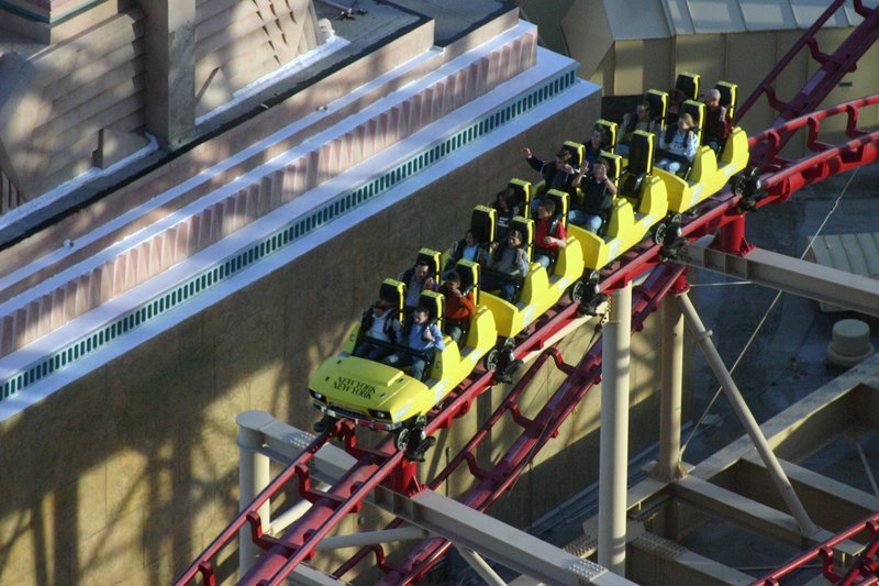 Big Apple Coaster at New York-New York