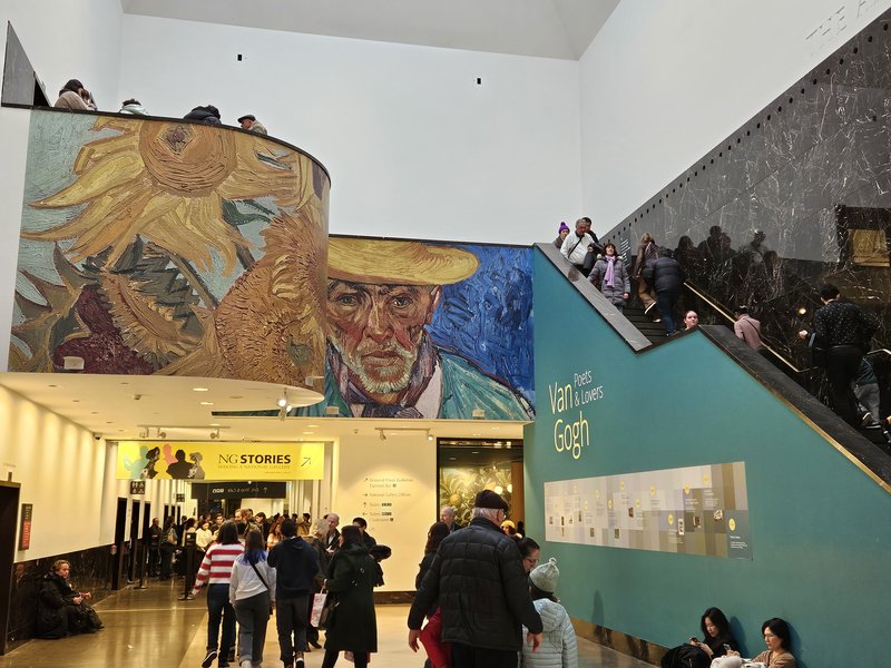 Interior of the National Gallery · London