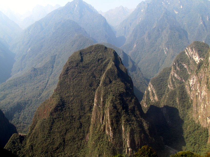 View from the Inca Trail toward Inti Punku Sun Gate, Machu Picchu · CC BY 2.0 Icelight