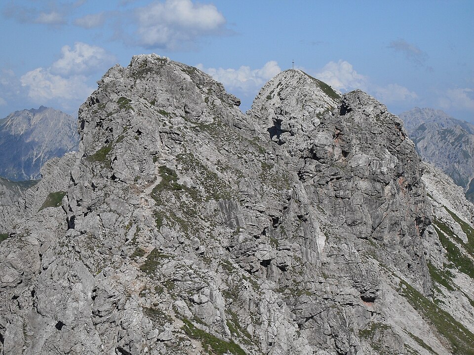 Nebelhorn summit panorama
