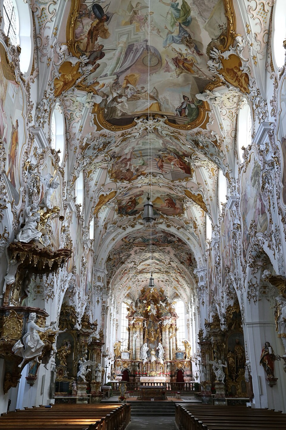 Rottenbuch Abbey church interior