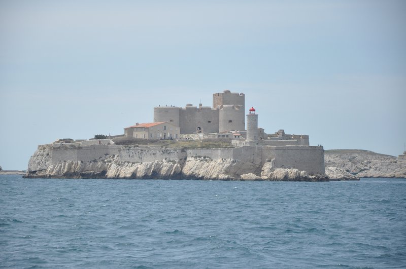 Château d'If fortress on the island in Marseille harbour