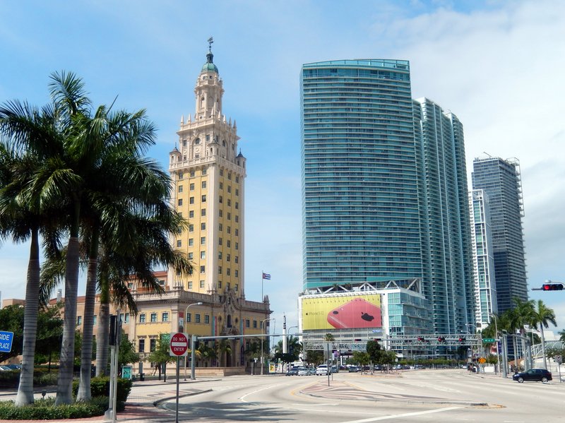 Freedom Tower on Biscayne Boulevard, Downtown Miami