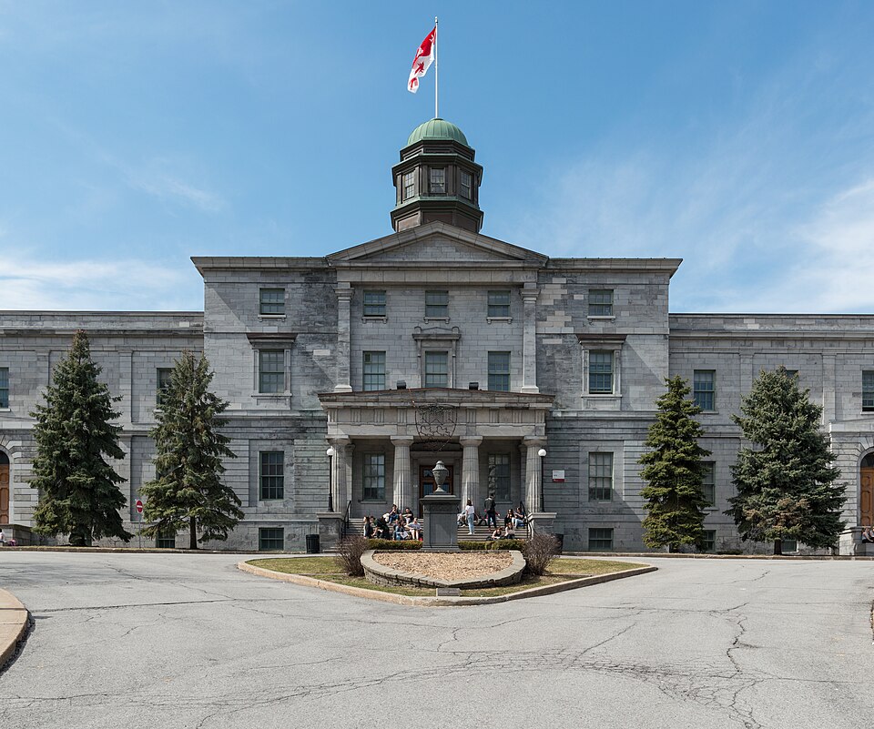 McGill University Arts Building Roddick Gates