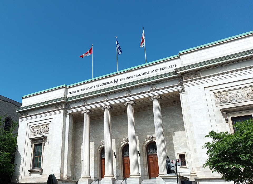Montreal Museum of Fine Arts exterior Sherbrooke Street