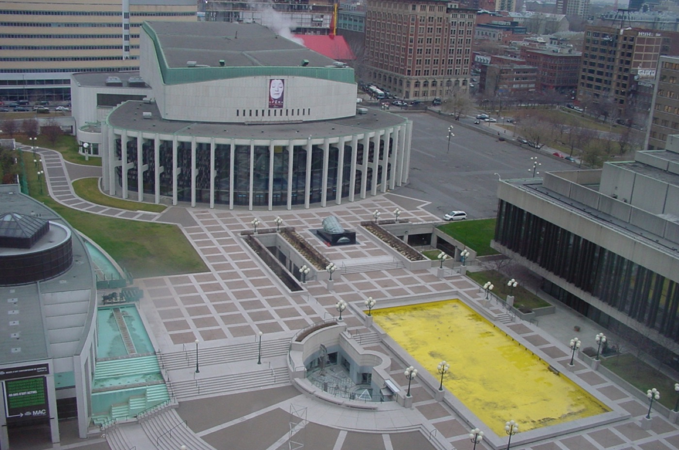 Place des Arts performing arts complex Montreal