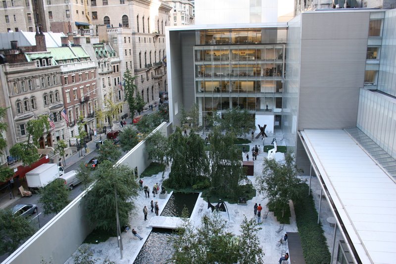 MoMA sculpture garden