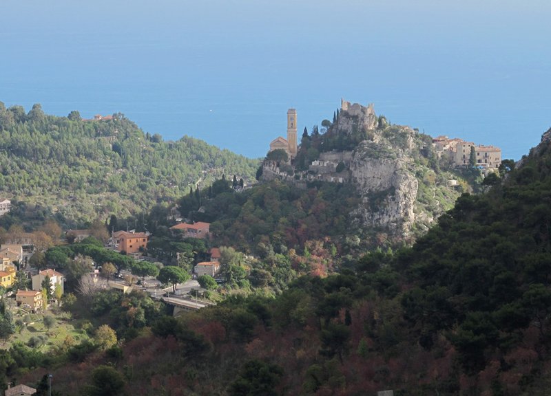 Èze medieval hilltop village