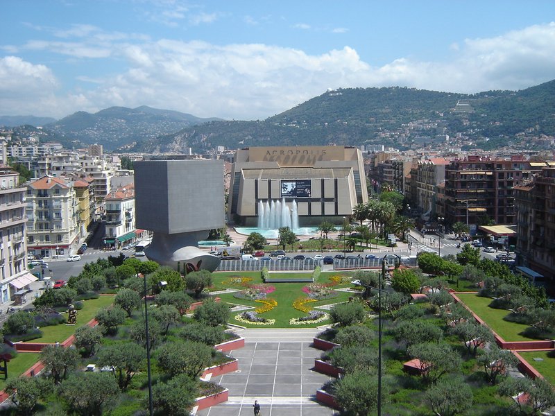 MAMAC exterior, Nice