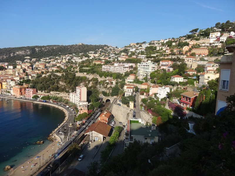 Villefranche-sur-Mer harbour and old town