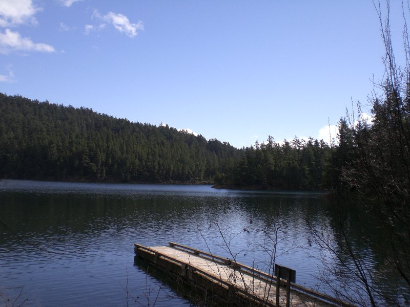 Mountain Lake in Moran State Park