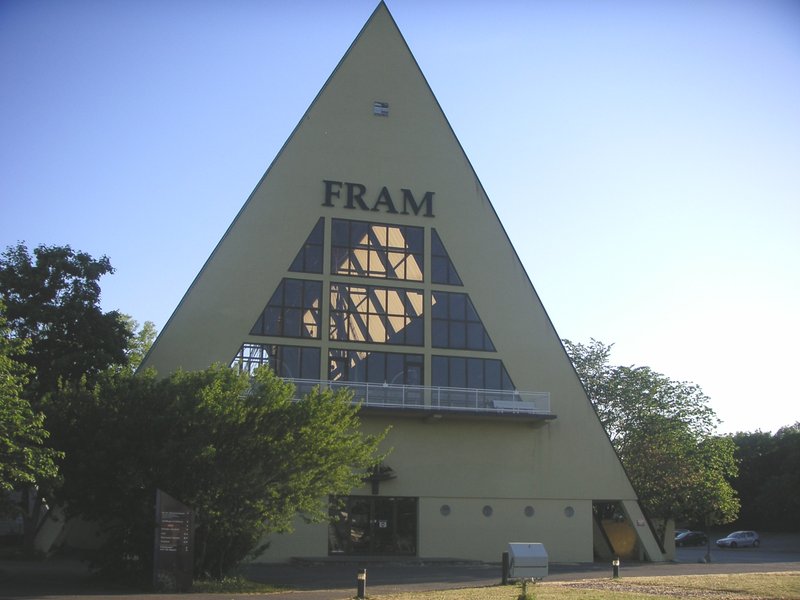 Fram Museum A-frame building Bygdøy peninsula Oslo