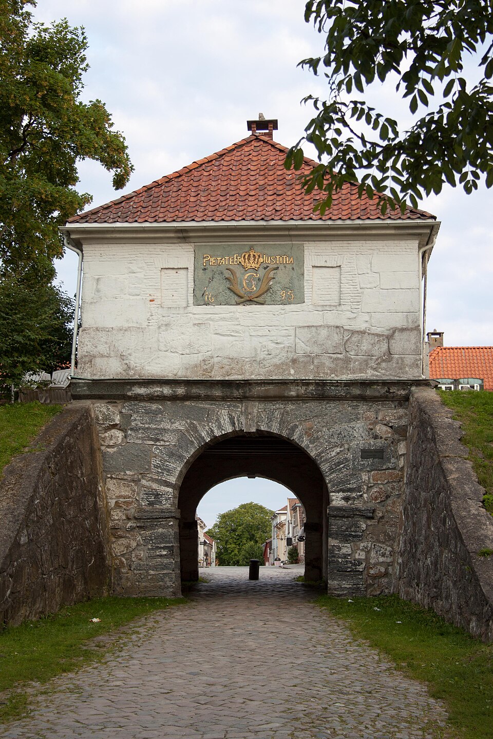 Fredrikstad Gamlebyen fortress gate old town Norway